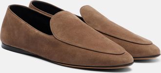 The Row Mocassini in suede