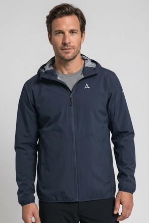 Sch&ouml;ffel Outdoorjacke SCH&Ouml;FFEL Jacket Style Migandi MNS, Herren, Gr. 46, navy blazer, Taft, Obermaterial: 100% Polyester, hoch geschlossener Ausschnitt, einges