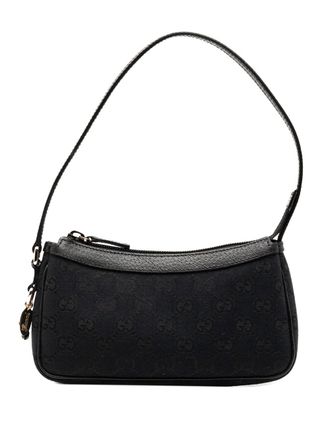 Gucci 2000-2015 GG Canvas shoulder bag - Nero