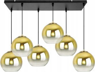 OEM L&aacute;mpara De Techo Colgante Pantalla Dorada 20 Cm