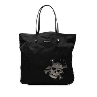 Prada Pre-owned Prada Tessuto Skull Tote Ladies 774NGJ2VWR2ASZPH