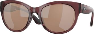 Costa Womens Caldera Sunglasses In 06-03G Net Plum/gray 580G