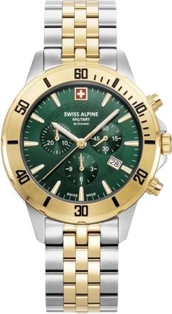 Swiss Alpine Military Accessoires, Heren, Groen, ONE Size, Cruiser Chronograph