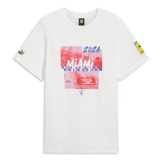 Puma Scuderia Ferrari Miami T-shirt White 630744-02