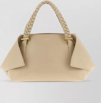 Ferragamo medium crossbody bag braided handles hardware