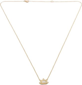 Brooke Gregson 18K yellow gold Sunbeam necklace - Oro