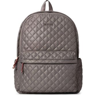 MZ Wallace Metro Deluxe Backpack in Magnet at Nordstrom