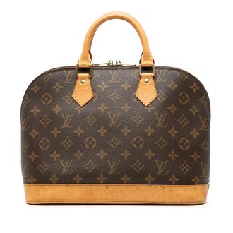 Louis Vuitton Pre-owned Womens Monogram Alma Pm - Brown Textile - One Size