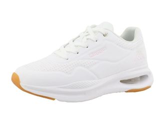 Kappa Sneaker KAPPA Olessa, Damen, Gr. 37, weiss (wei&szlig;), Synthetik, Schuhe Sneaker
