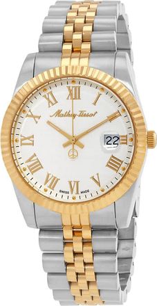 Mathey-Tissot Mathy III Roman White Dial Unisex Watch H810BBR