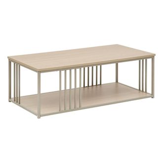 5five Simply Smart Mesa De Centro Duna Rectangular, 50 X 100 Cm, Color Beige - 5five