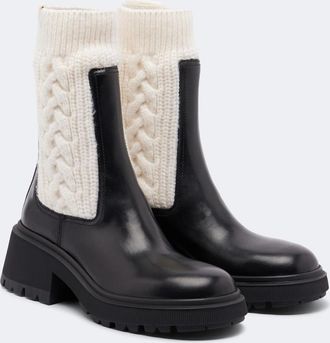 Jimmy Choo London Botines Tamia de piel trenzados