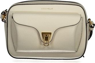 Coccinelle White Leather Womens Womens Bag