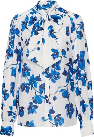 Rebecca Vallance Blusa a fiori - Bianco