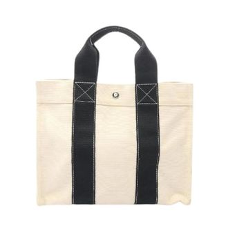 Herm&egrave;s Pre-owned Bolso Tote de Lona Bora Bora PM - Pre-owned - Mujer - Beige - ONE SIZE