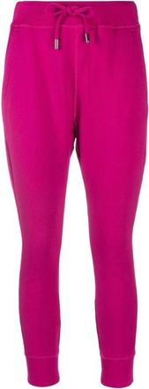 Dsquared2 Icon Spray Trainingsbroeken - Dames - Sweatpants - Roze - XS - Katoen - Broeken