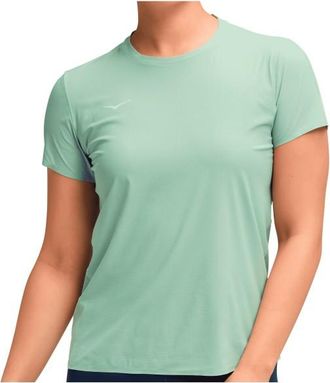 Hoka One One Airolite Short Sleeve 2.0 Laufshirt f&uuml;r Damen | gr&uuml;n