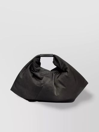 Maison Margiela draped silhouette tote bag