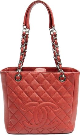 Chanel Borsa tote Petit Shopping 2011 - Rosso
