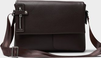 Le 31 Mens Asymmetric-pocket messenger bag