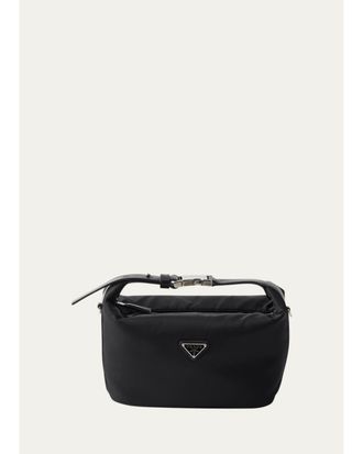 Prada Cherie Mini Re-Nylon Top-Handle Bag