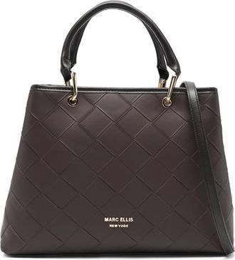 Marc Ellis Sunny tote bag - women - Polyurethane/Polyester - One Size - Brown