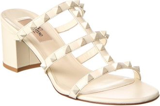 Valentino Rockstud Caged 60 Leather Sandal