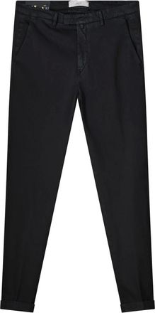 BRIGLIA 1949 Pantaloni Chino Slim - - Trousers - Uomo - Nero - 2XL