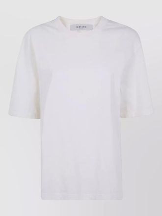Golden Goose relaxed fit cotton jersey logo patch t-shirt