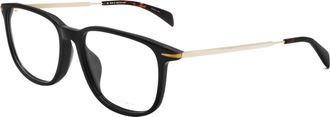David Beckham Mens 55 mm Black Opticals