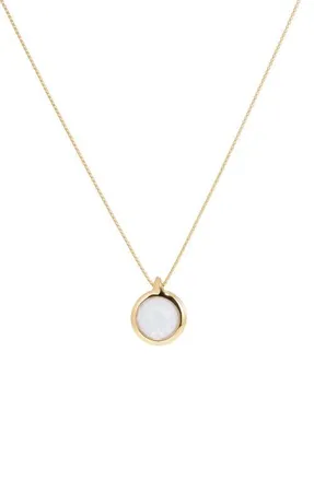 Dean Davidson Ipanema Stone Pendant Necklace in Irid Pearl/turq/gold at Nordstrom