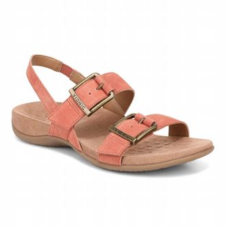 Vionic Womens Reese Sandals In Brandy