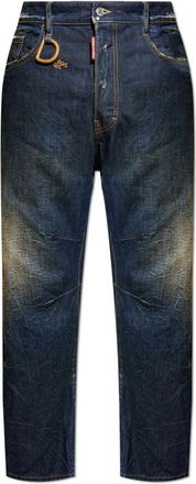 Dsquared2 Jeans Kawaii - Heren - Slim Fit Jeans - Blauw - XL - Denim - Jeans