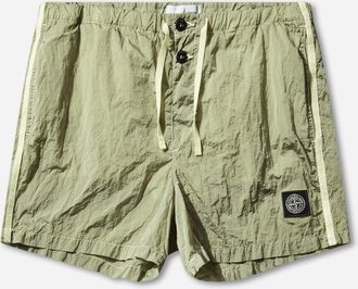 Stone Island Men s Nylon Metal Swim Shorts Lemon