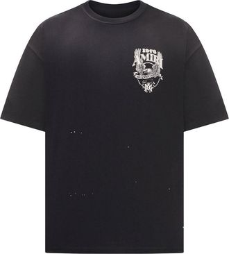 Amiri Oversized Crew Neck Cotton T-Shirt