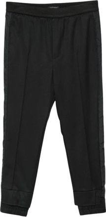 Costume National N900 Pantalone Tasmania Fascia Nylon - Heren - Sweatpants - Zwart - XL - Nylon - Broeken