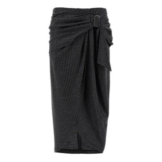 Isabel Marant Dames, Rokken, Grijs, Maat: XS Katoen