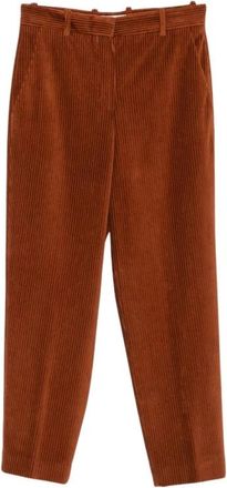 Circolo 1901 Rechte broeken - Dames - Straight fit broeken - Bruin - XS - Broeken