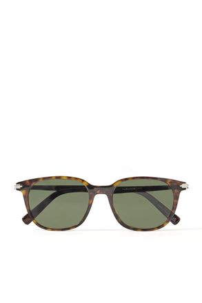 Dior DiorBlackSuit S12I Square-Frame Tortoiseshell Acetate Sunglasses