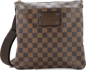 Louis Vuitton Brooklyn Pochette Plate Damier crossbody bag - Bruin