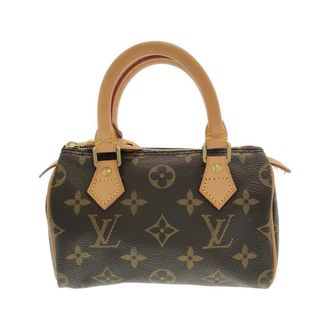 Louis Vuitton Monogram Marron Coated Canvas Boston Bag (Pre-Owned)