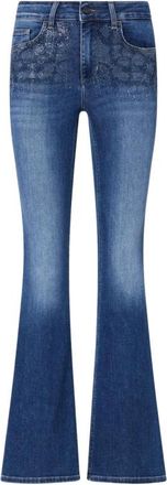 Liu Jo B.up Beat H.w. - Dames - Flared Jeans - Blauw - W26 - Denim - Jeans