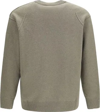 C.P. Company Merino Wool Crewneck Sweater - Beige