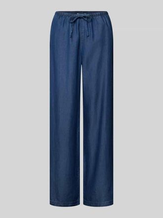 Only Wide Leg Hose aus Lyocell Modell CHARIS in Jeansblau, Gr&ouml;&szlig;e XL