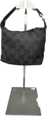 Gucci Pre-owned Leren Schoudertas - Dames - Vintage Schoudertas - Zwart - ONE Size - Leer - Vintage