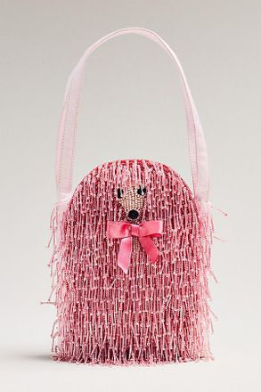 Susan Alexandra Barkin Beaded Shoulder Bag