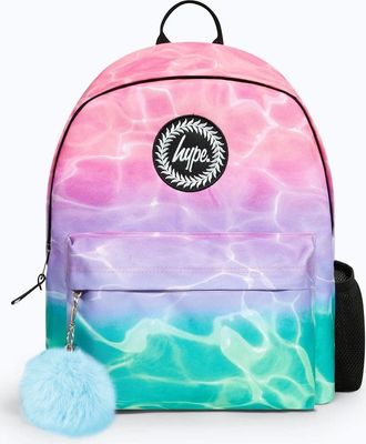 Hype Womens Hype Iconic Girls Pink/Turquoise Pastel Pool Backpack - Multi