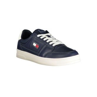 Tommy Hilfiger Leather Low-Top Sneaker - Blue