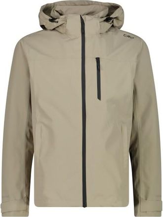 F.lli Campagnolo Jacket Fix Hood Ripstop Regenjacke f&uuml;r Herren | beige