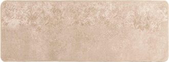 vidaXL Pasillo De Alfombra Marsa Beige 100 X 250 Cm Poli&eacute;ster Y Pvc Vidaxl